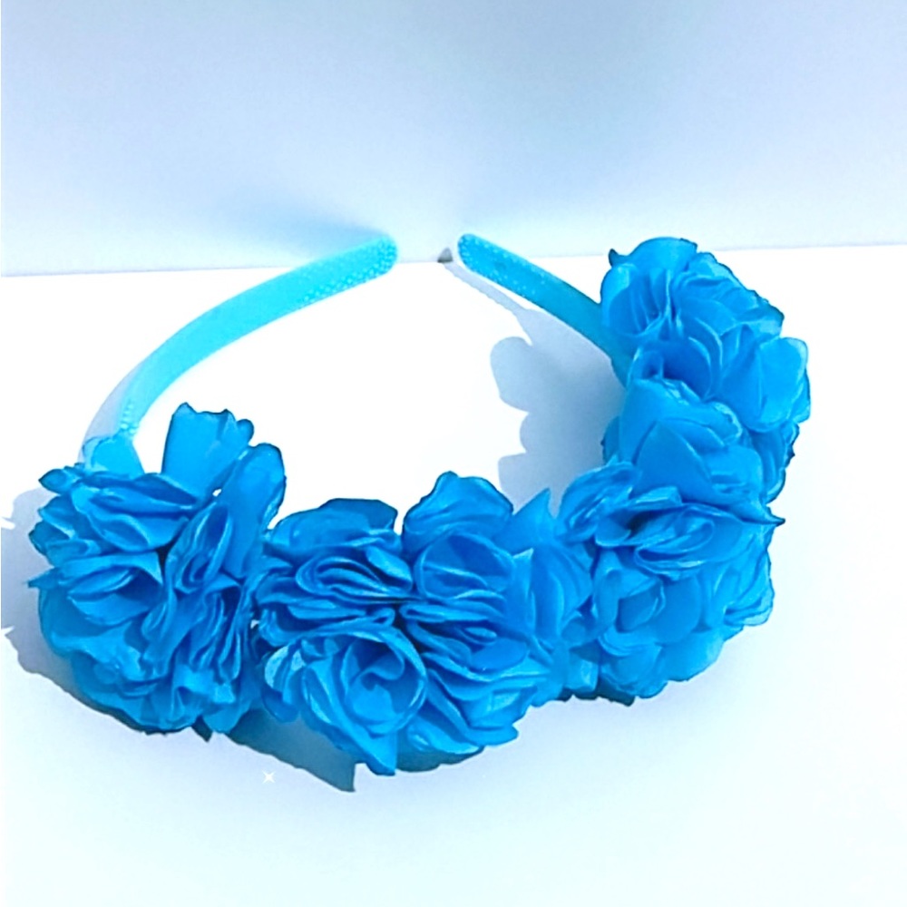 “HeadBand for girl soft sky blue for all occasion” - Picture 1 of 3